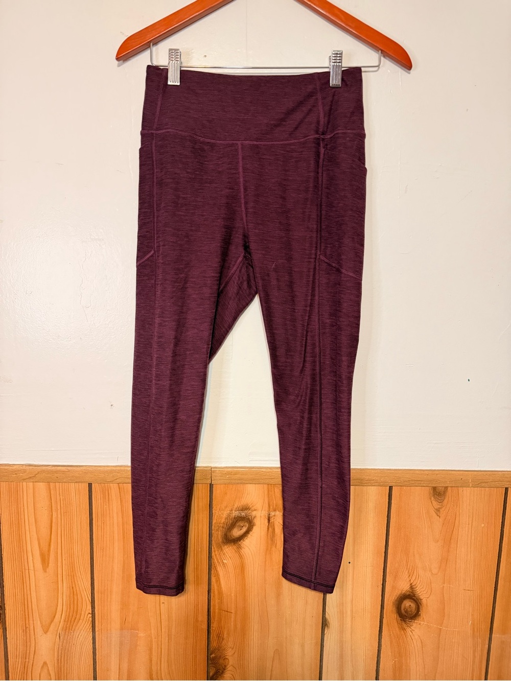 Victoria's Secret Wine High-Waist Leggings